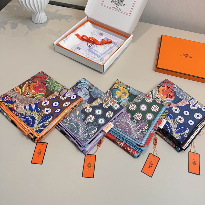 Hermes silk scarf hm10